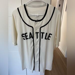 Seattle Mariners Steelheads jersey White Baseball Shirt. XL